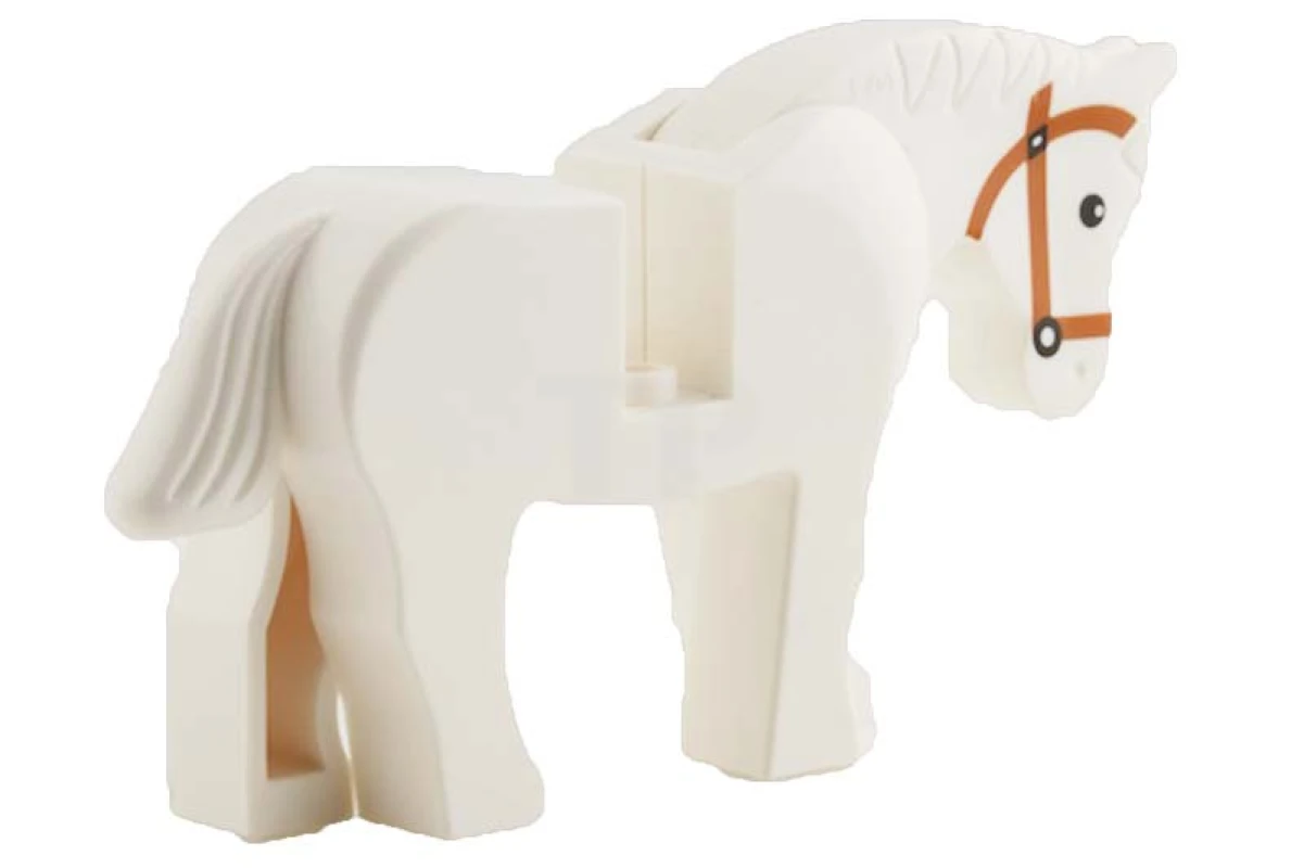 LEGO&reg; 4121830 - 4493c01pb04 - Cavallo con briglia