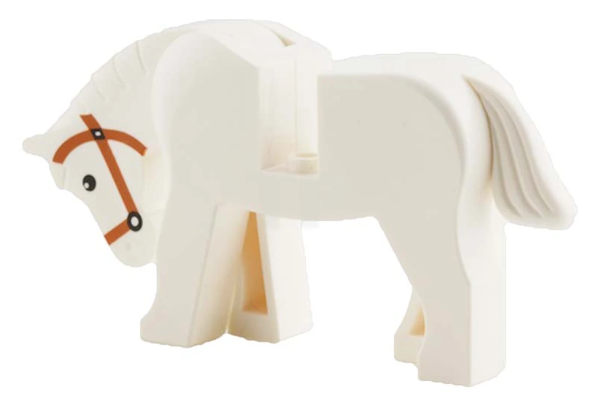 LEGO&reg; 4121830 - 4493c01pb04 - Cavallo con briglia