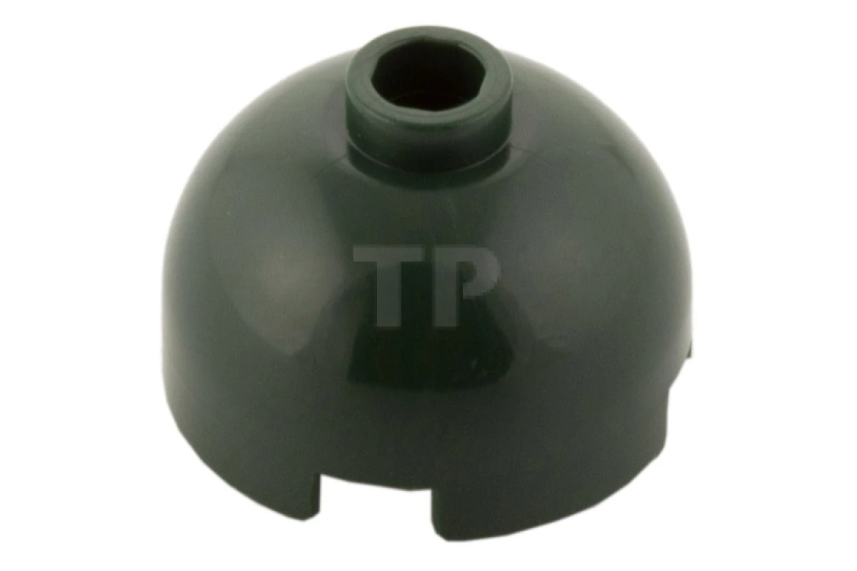 LEGO&reg; 4265392 - 553 - Steen, rond 2 x 2 koepelvormige bovenkant - geblokte open staander met ashouder x vorm + oriëntatie