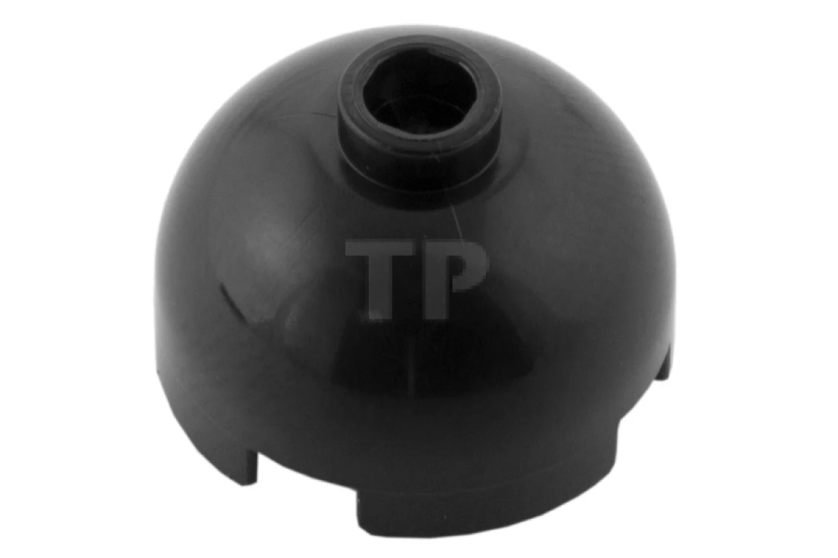 LEGO&reg; 6429056 - 553 - Brique, ronde 2 x 2 Dome Top - Studs ouverts bloqués avec support d'axe inférieur x Forme + orientation.