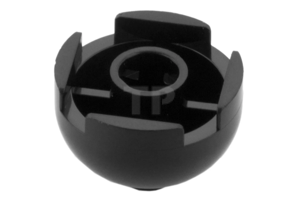 LEGO&reg; 6429056 - 553 - Brique, ronde 2 x 2 Dome Top - Studs ouverts bloqués avec support d'axe inférieur x Forme + orientation.