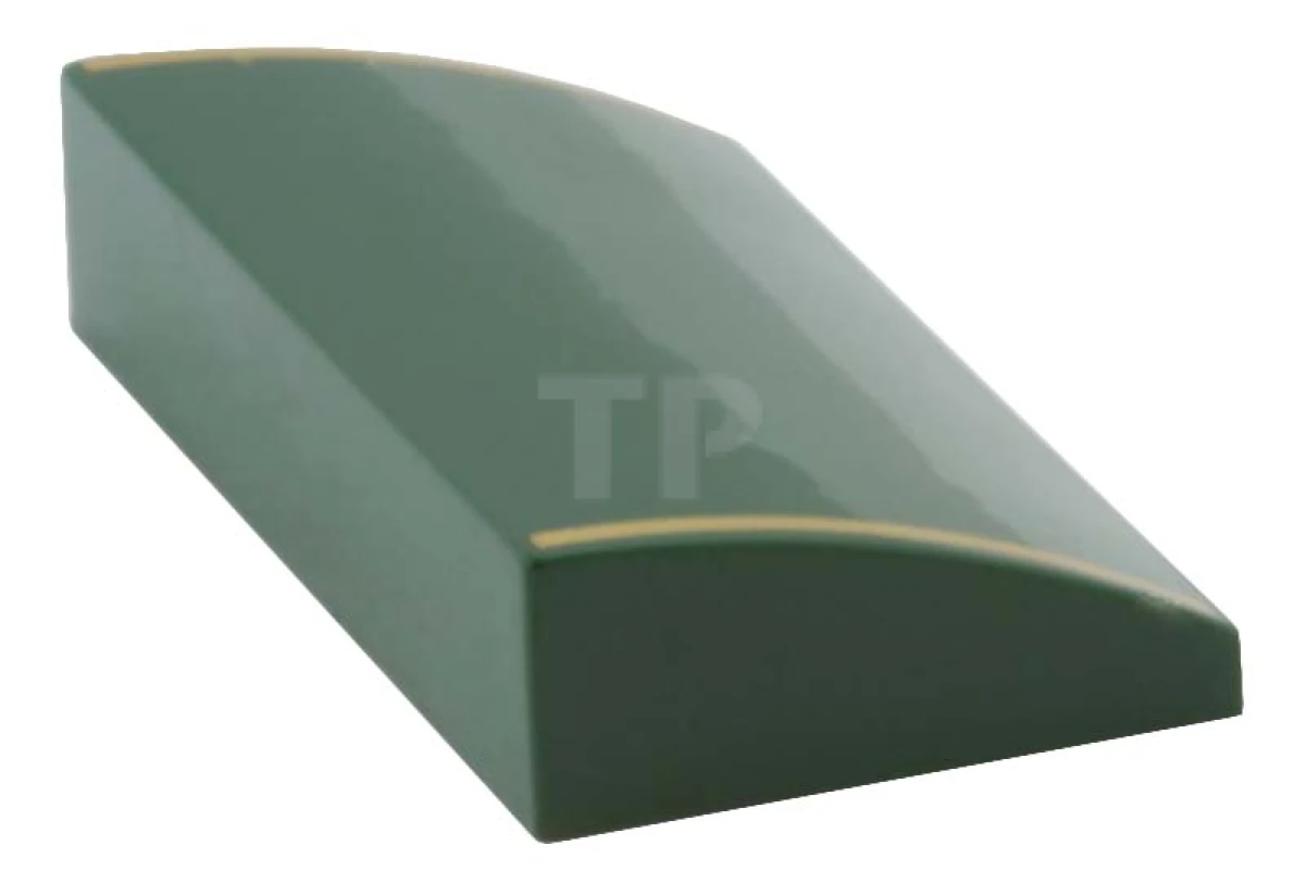 LEGO&reg; 4544026 - 61068pb001 - Slope Curved 2 x 4 x 2/3 with Stripes Pattern