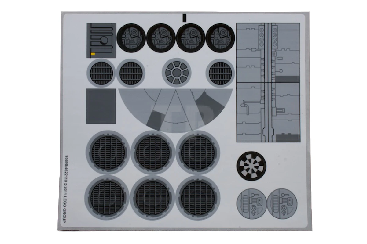 LEGO&reg; 4622110 - Autocollant pour l'ensemble 7965
