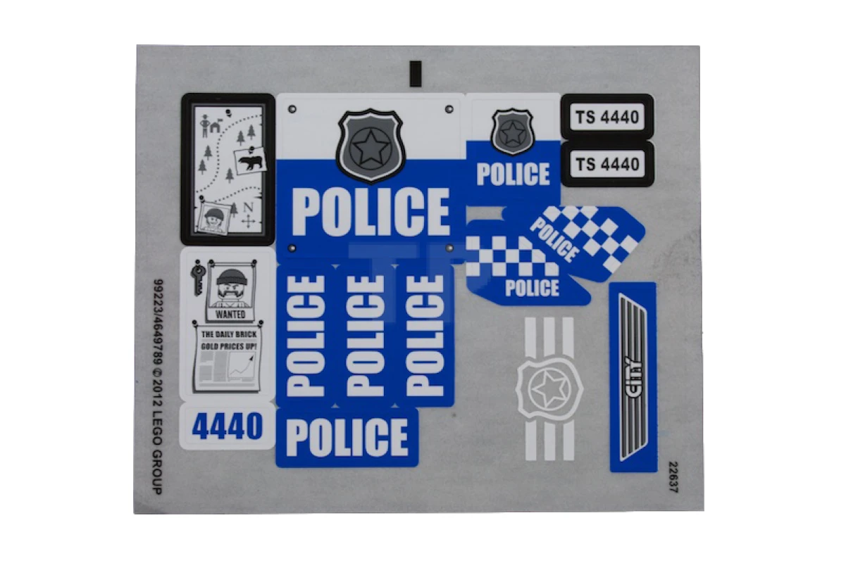 LEGO&reg; 4649789 - Sticker voor set 4440