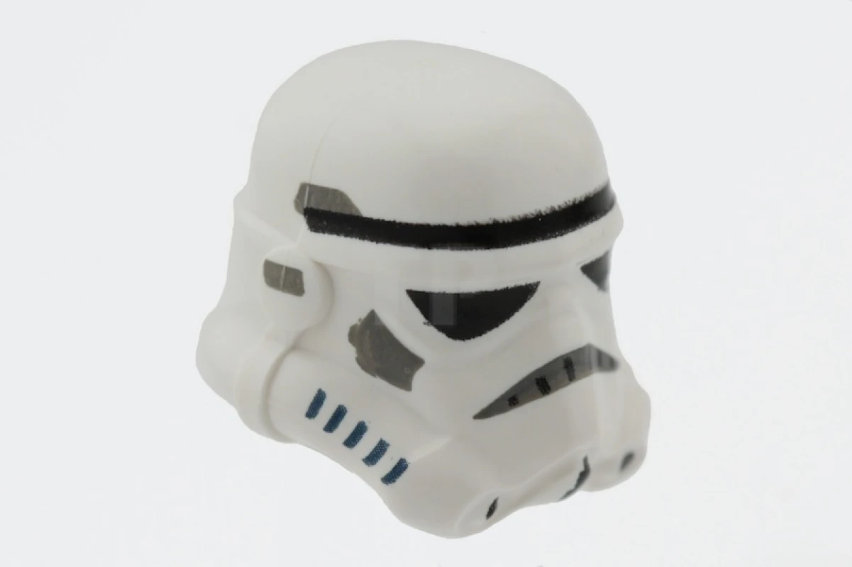 LEGO&reg; 4142954 - 30408px6 - Minifig, Headgear Helmet SW Stormtrooper, Dotted Mouth Pattern
