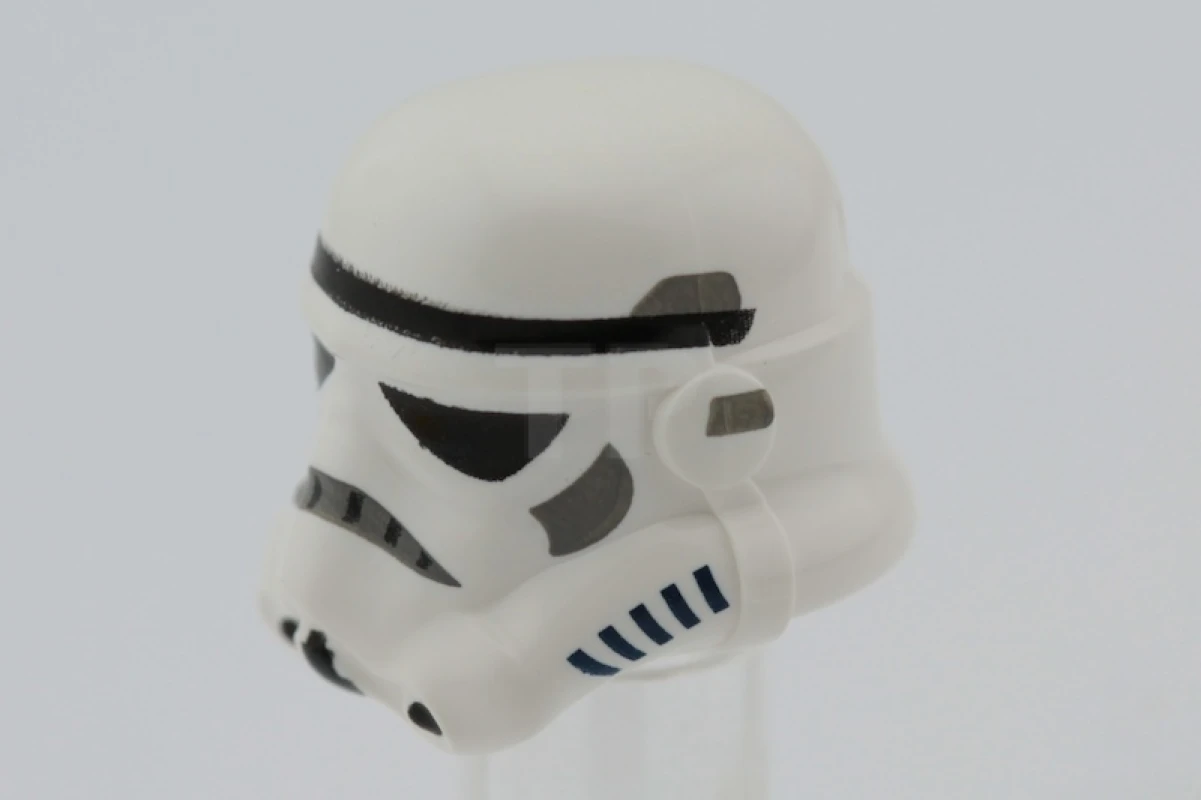 LEGO&reg; 4142954 - 30408px6 - Minifig, Headgear Helmet SW Stormtrooper, Dotted Mouth Pattern