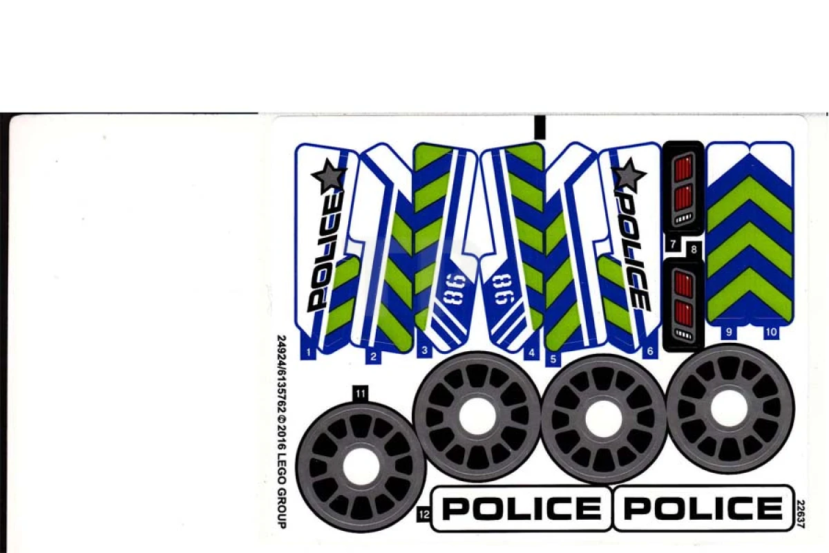 LEGO&reg; 6135762 - Sticker for Set 42047