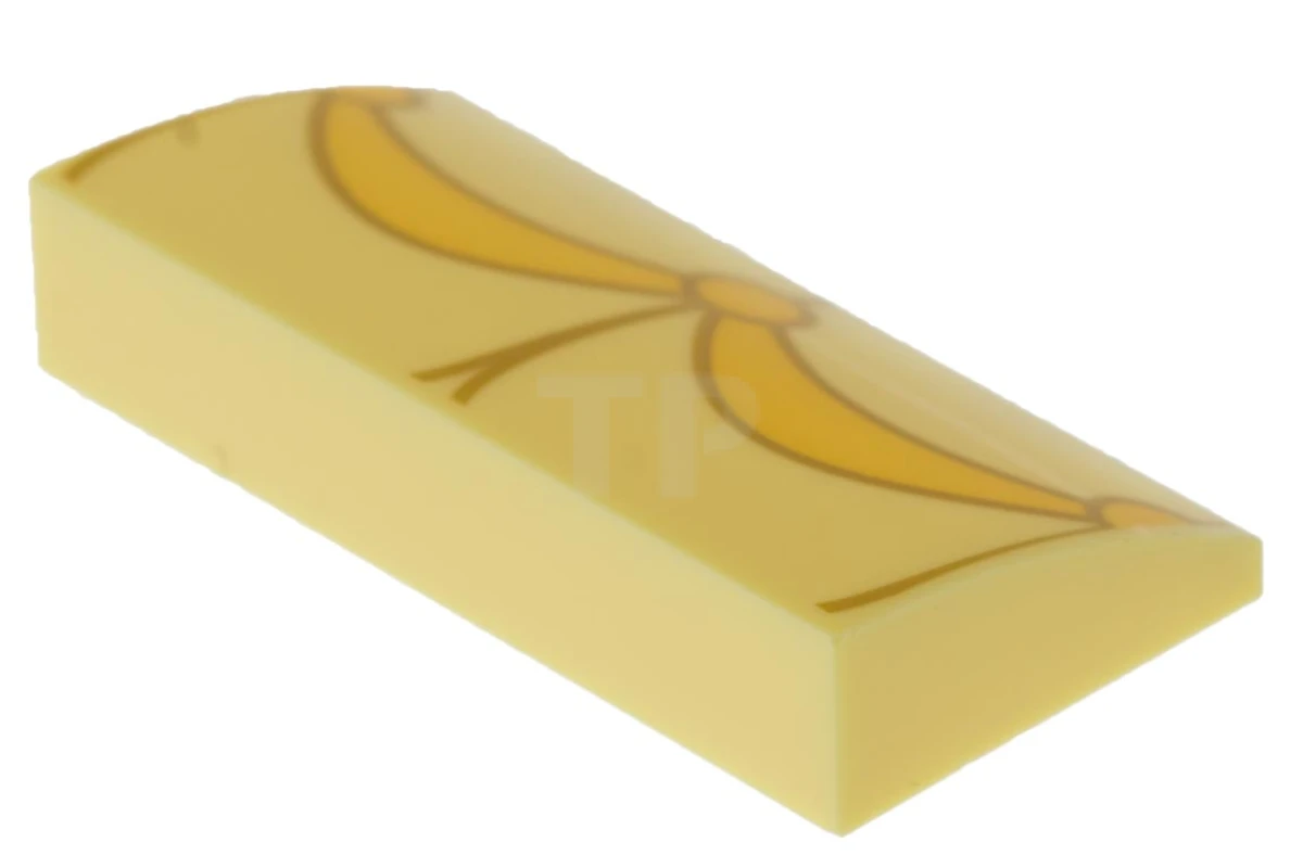 LEGO&reg; 6188184 - 88930pb076 - Dachstein Gebogen 2 x 4 x 2/3 mit Bögen Muster