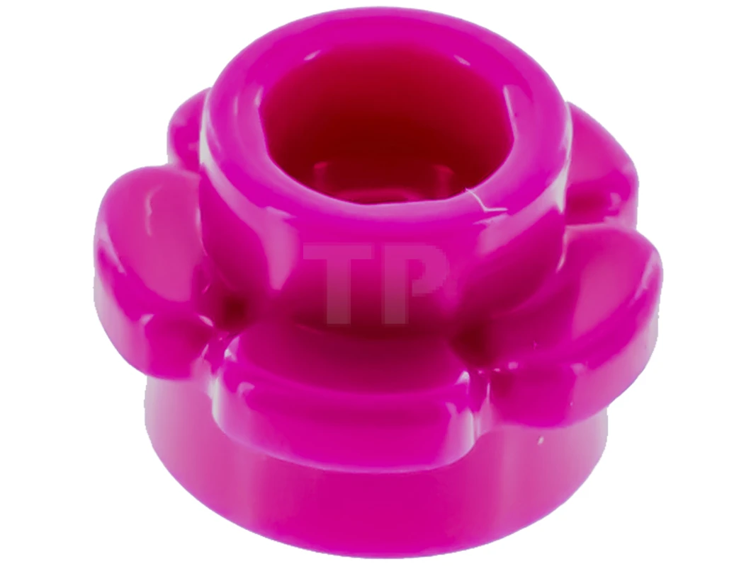 LEGO&reg; 6209682 - 24866 - Plate 1 x 1 Round (Flower)