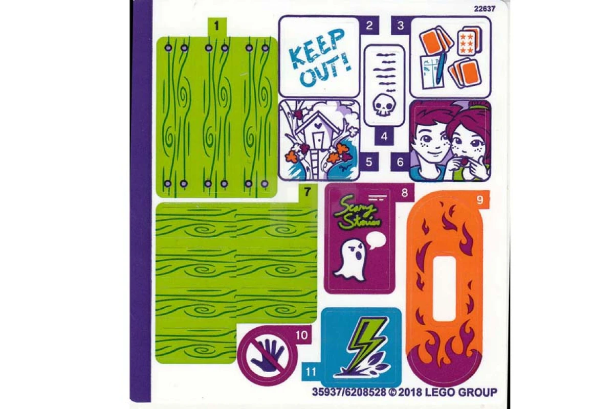 LEGO&reg; 6208528 - Sticker for Set 41335