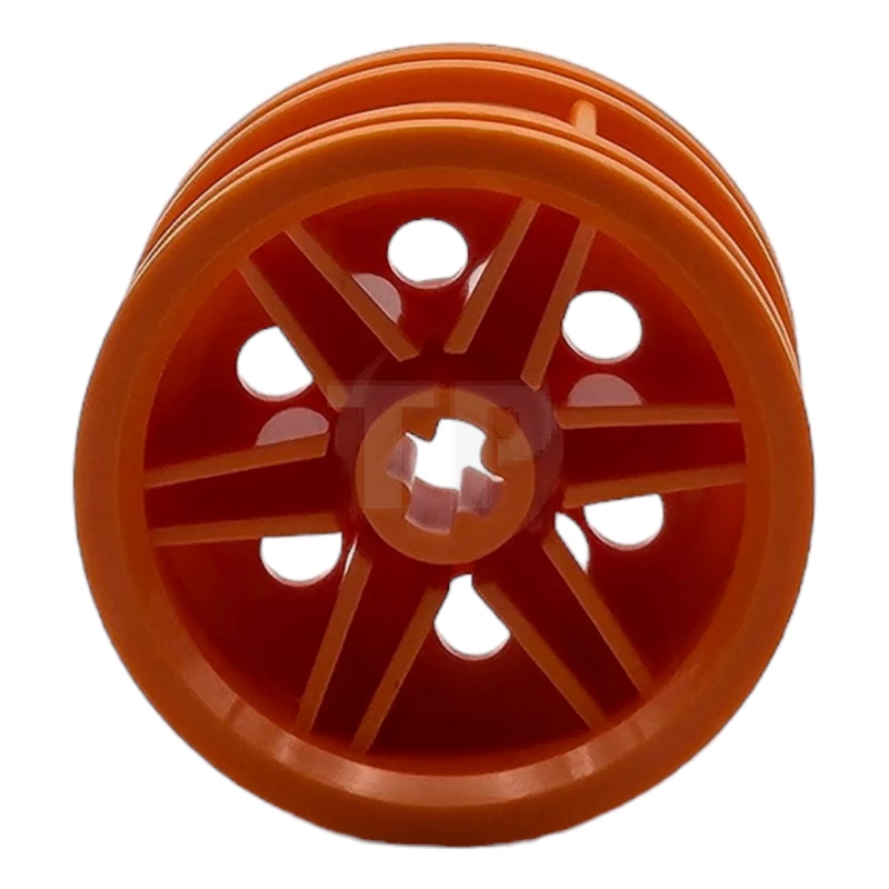 LEGO&reg; 6597019 - 56145 - Roue de 30,4 mm de diamètre x 20 mm sans trous de pin et avec jante renforcée.