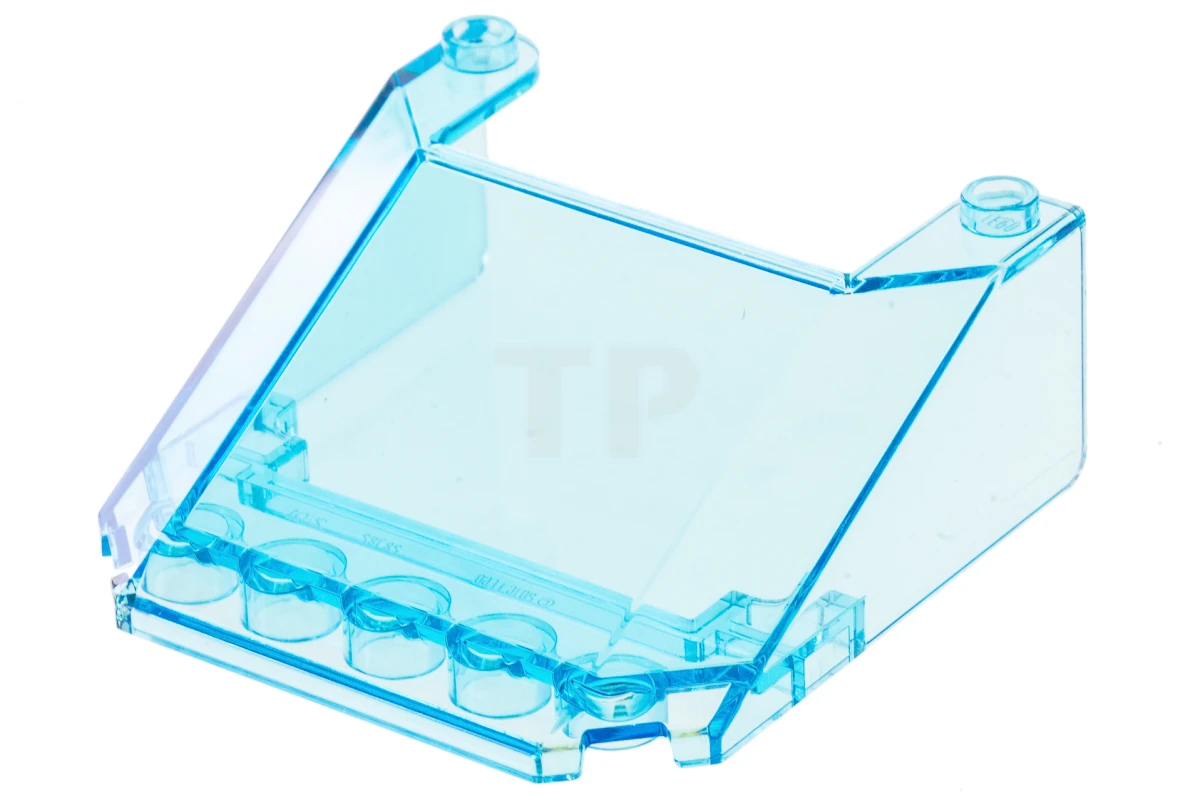 LEGO&reg; 6332850 - 28782 - Parabrezza 6 x 6 x 2 con 2 borchie in alto