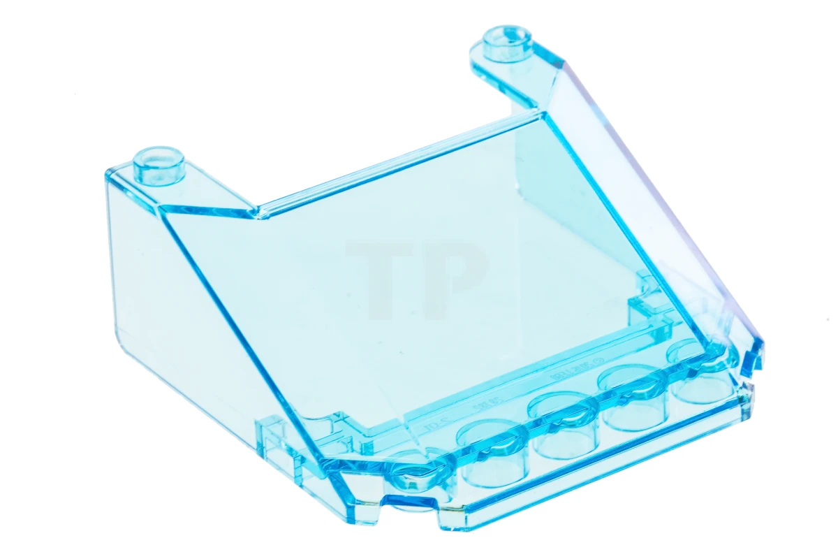 LEGO&reg; 6332850 - 28782 - Parabrezza 6 x 6 x 2 con 2 borchie in alto