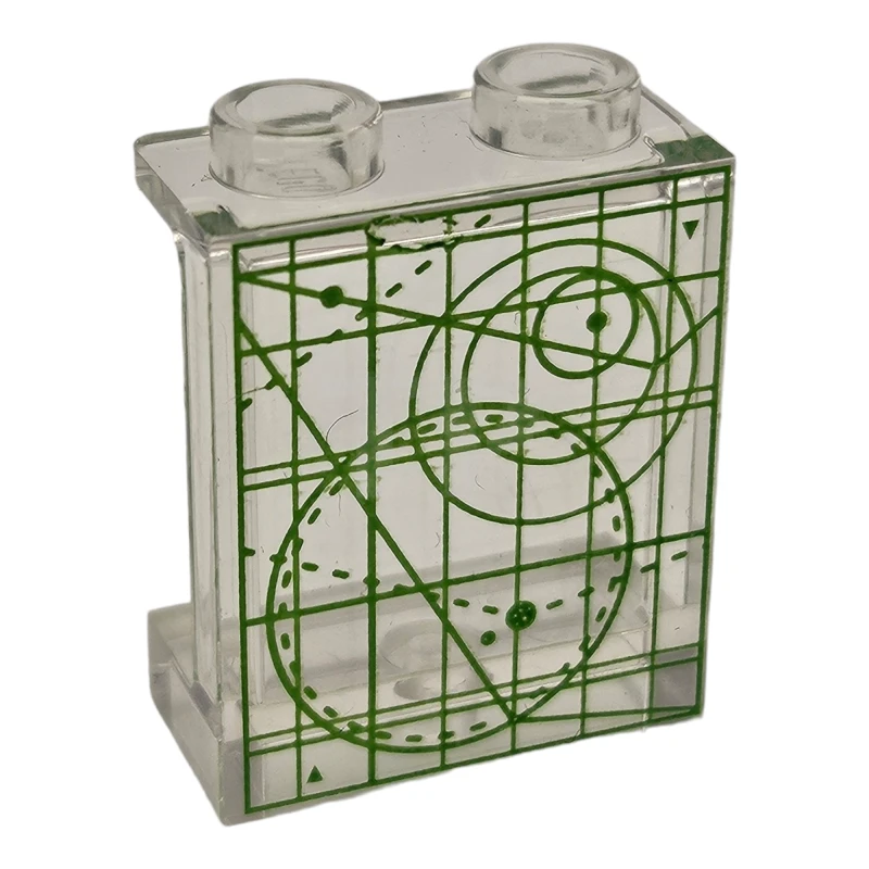 LEGO&reg; 6253247 - 87552pb047 - Panel 1 x 2 x 2 con soportes laterales