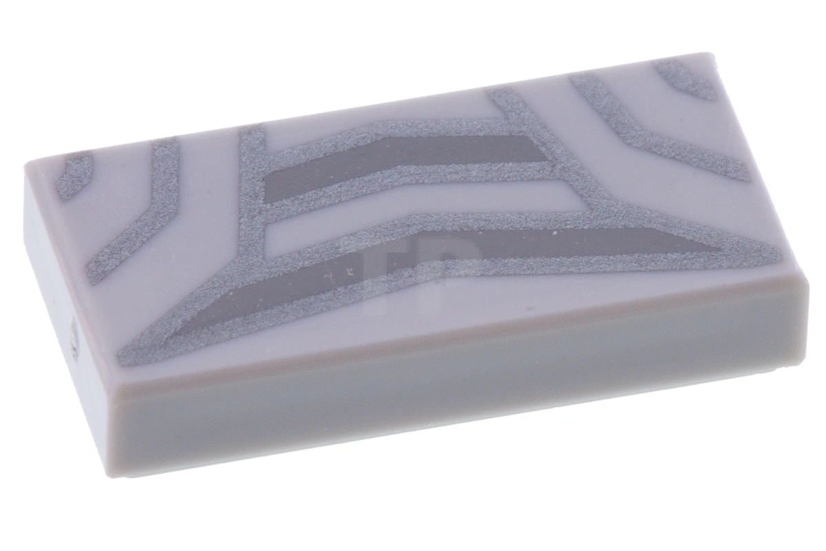 LEGO&reg; 6213488 - 3069pb0632 - Tile 1 x 2 with Armor Pattern