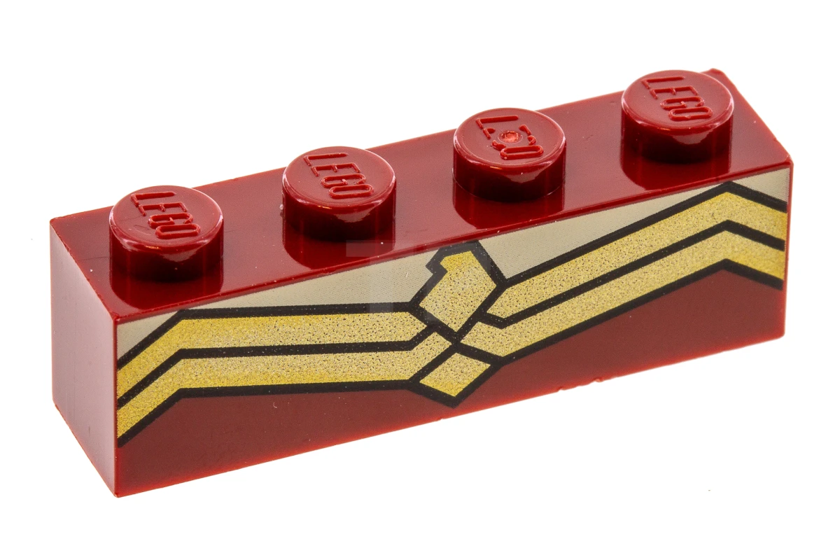 LEGO&reg; 6213561 - 3010pb222 - Brick 1 x 4