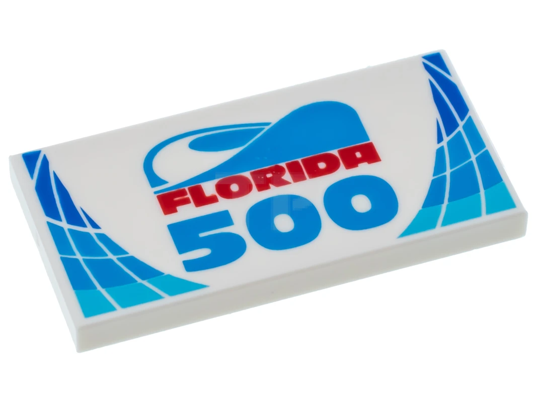 LEGO&reg; 6202316 - 87079pb0453 - Carreau 2 x 4 avec motif 'FLORIDA 500