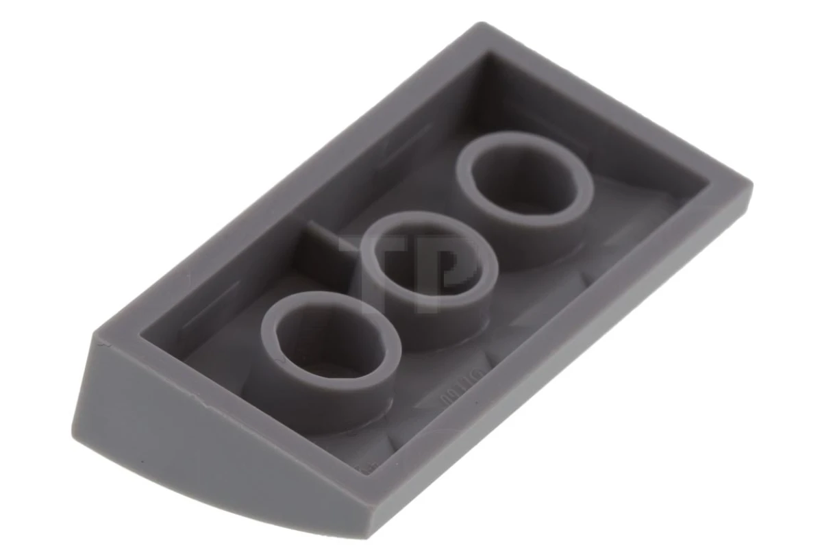 LEGO&reg; 6195323 - 88930pb083 - Slope Curved 2 x 4 x 2/3 with Hatches Pattern