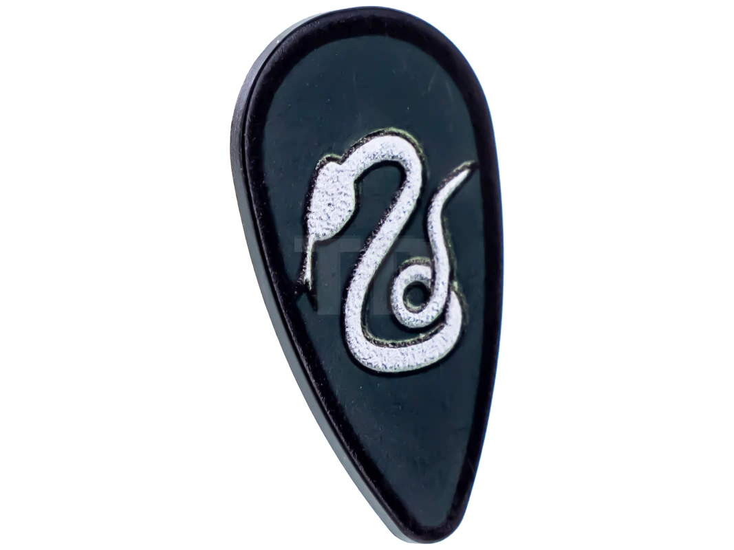 LEGO&reg; 4180388 - 2586ph2 - Escudo ovoide con dibujo de serpiente (Slytherin)