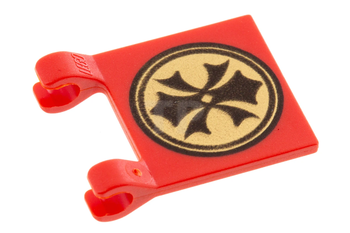 LEGO&reg; 4185505 - 2335pb005 - Bandiera 2 x 2 quadrata con motivo Oriente Cina