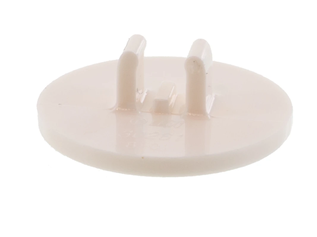 LEGO&reg; 4116686 - 30261px1 - Clip-On Sign Round 2 x 2 with 'POLICE - STOP' Pattern