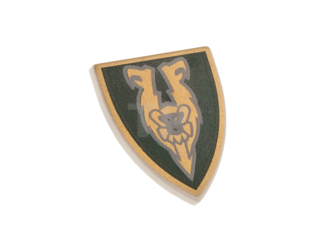 LEGO&reg; 4265874 - 3846pb015 - Shield Triangular with Rascus Monkey Pattern