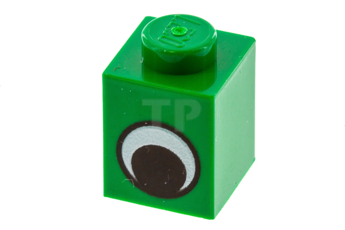 LEGO&reg; 3005pe1 - 4107722 - Brick 1 x 1 with Simple Eye Pattern