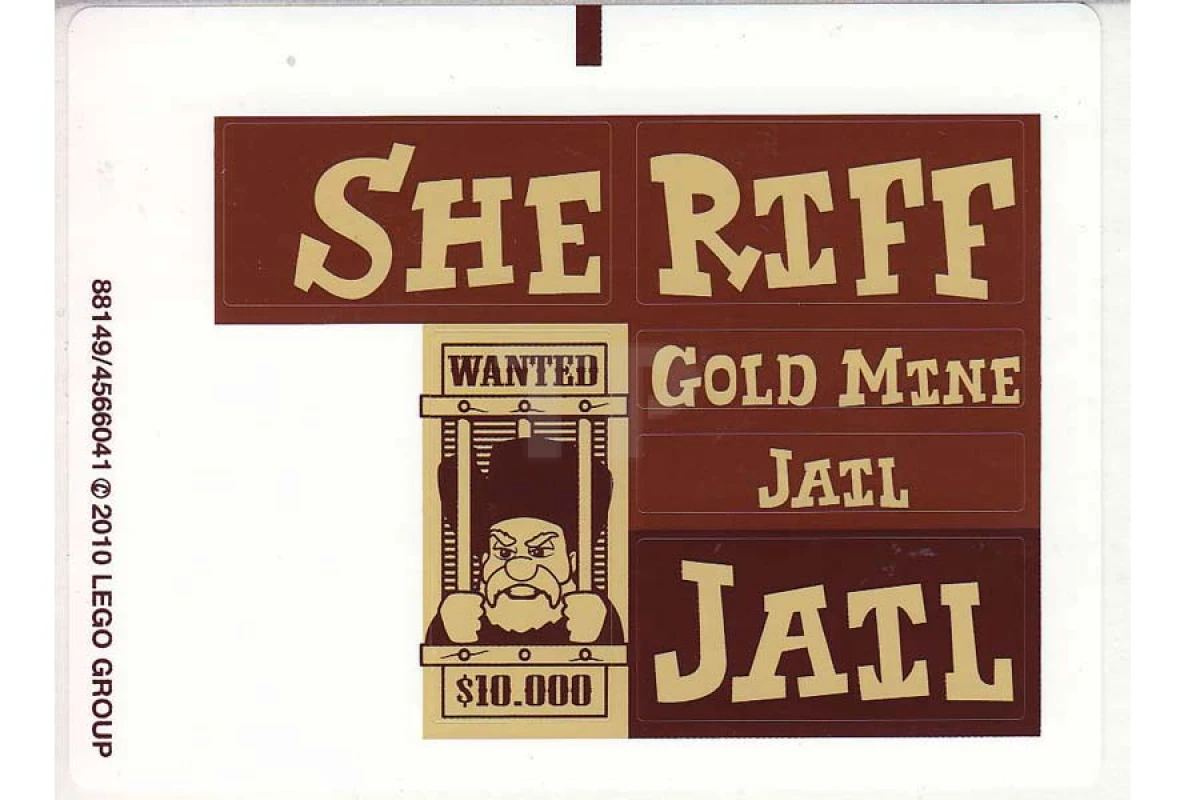 LEGO&reg; 4566041 - Sticker for Set 7594