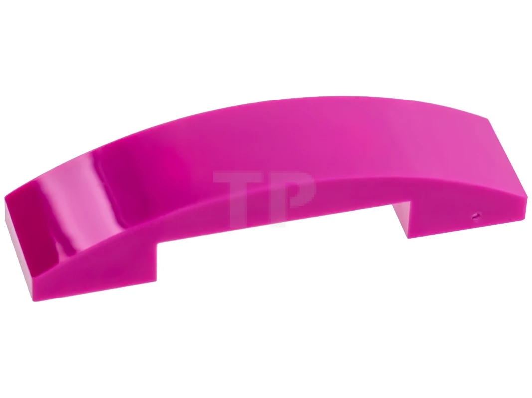 LEGO&reg; 6486716 - 93273 - Dachstein Gebogen 4 x 1 - Double