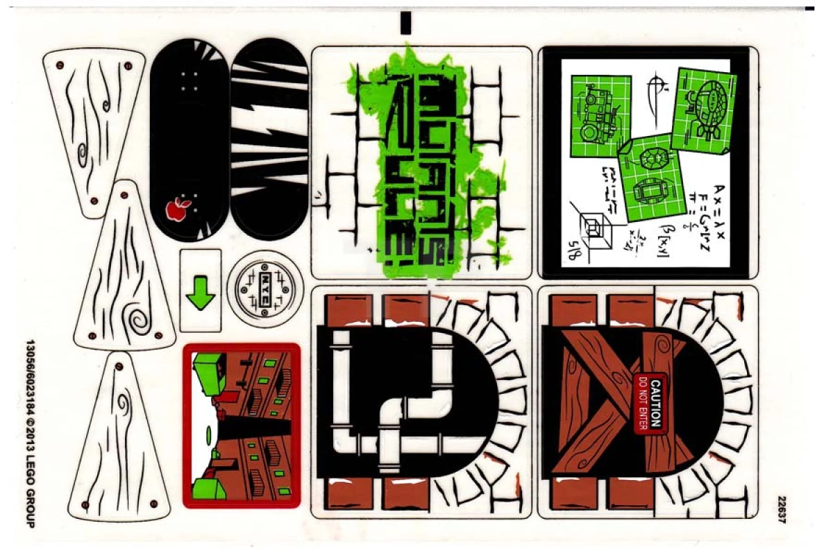 LEGO&reg; 6023184 - Sticker for Set 79103