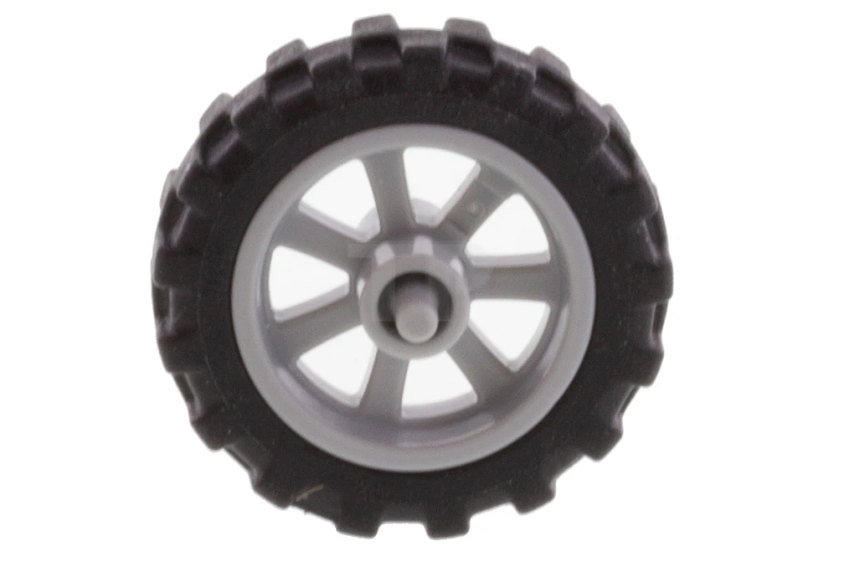 LEGO&reg; 50862c01 -  - Wheel 15mm D. x 6mm City Motorcycle with Black Tire 21mm D. x 6mm City Motorcycle