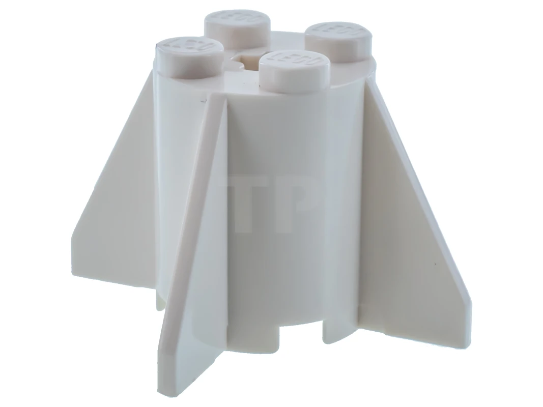 LEGO&reg; 4602950 - 4591 - Stein, rund 2 x 2 x 2 mit Flossen