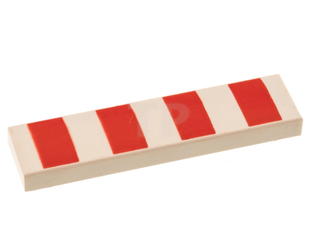 LEGO&reg; 2431px16 - 4201629 - Tile 1 x 4 with Stripes Pattern