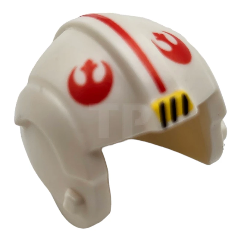 LEGO&reg; 6259107 - x164px2 - Minifig, Headgear Helmet SW Rebel Pilot with Red Rebel Logo and Stripe Pattern