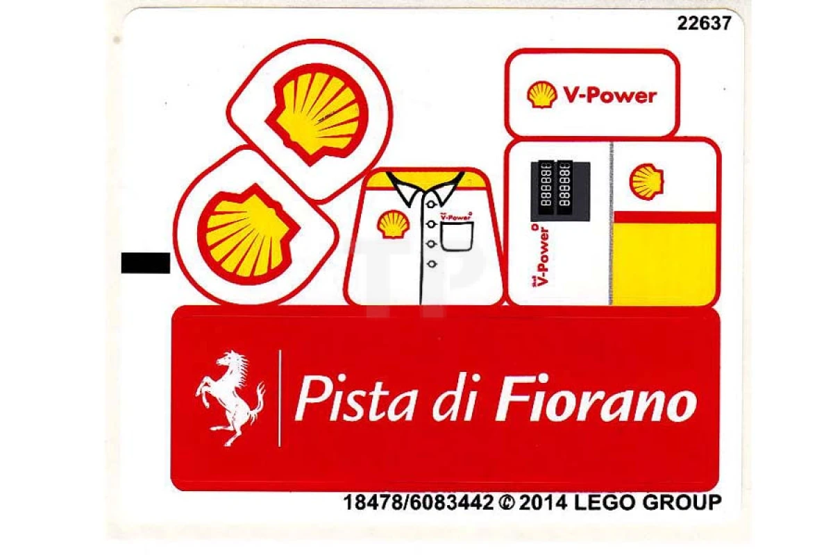 LEGO&reg; 6083442 - Sticker for Set 40195