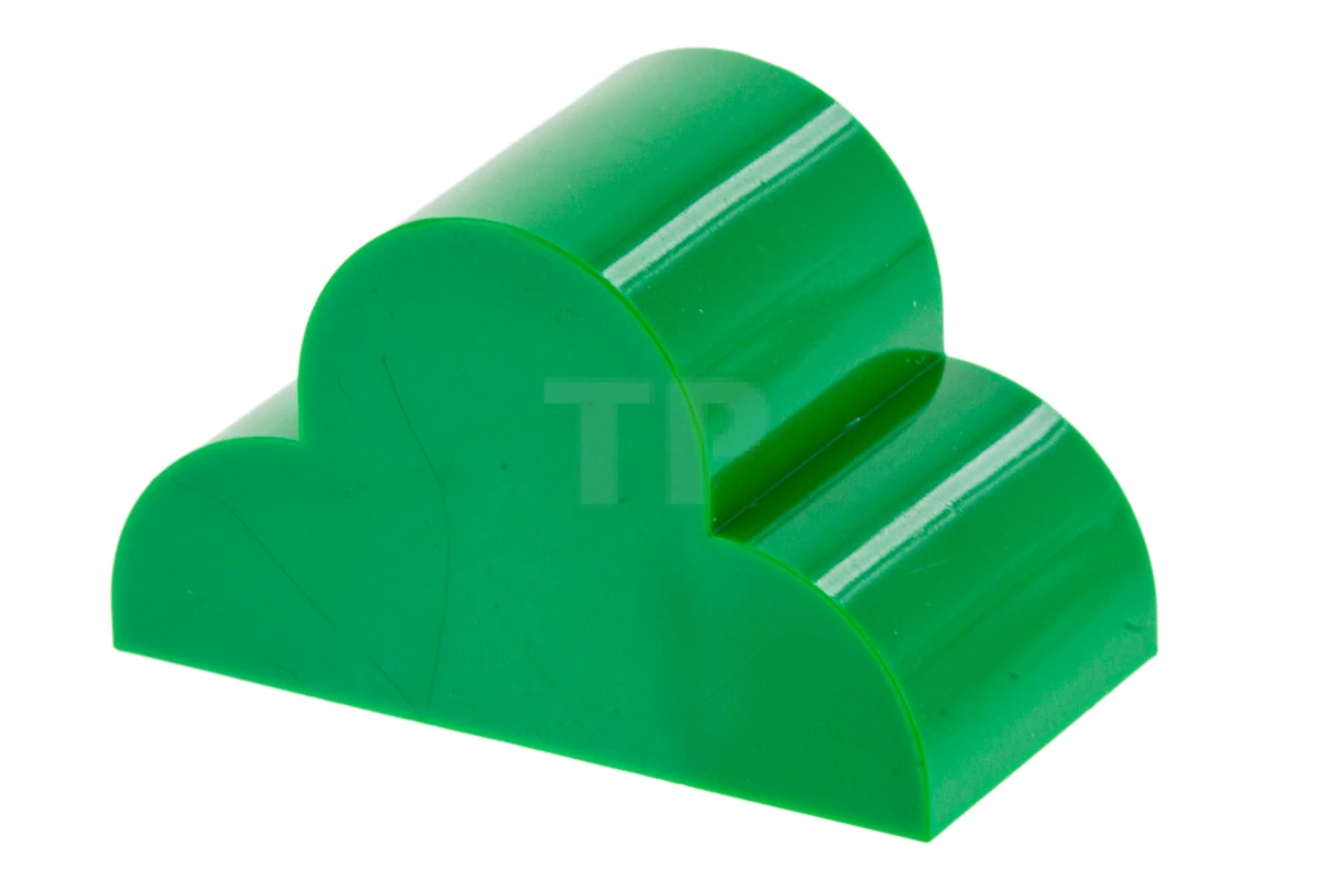 LEGO&reg; 621628 - 6216 - Brick, Modified 2 x 4 x 2 No Studs, Triple Curved Top