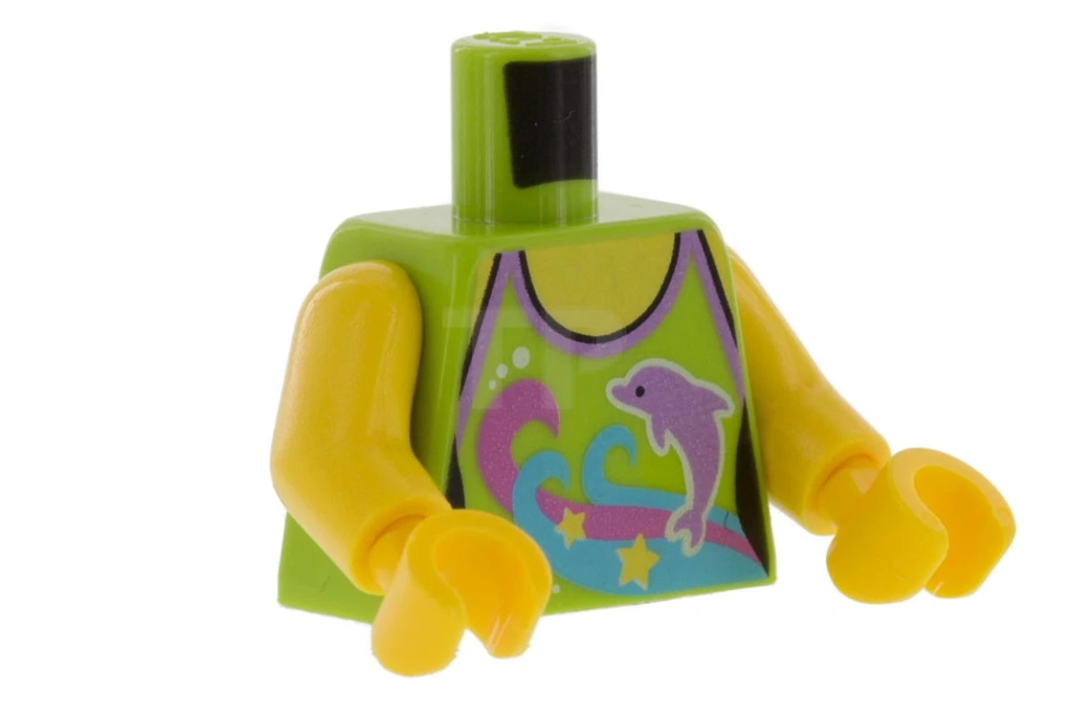 LEGO&reg; 6103202 - 973pb1890c01 - Torso (complete) with Halter Top Pattern