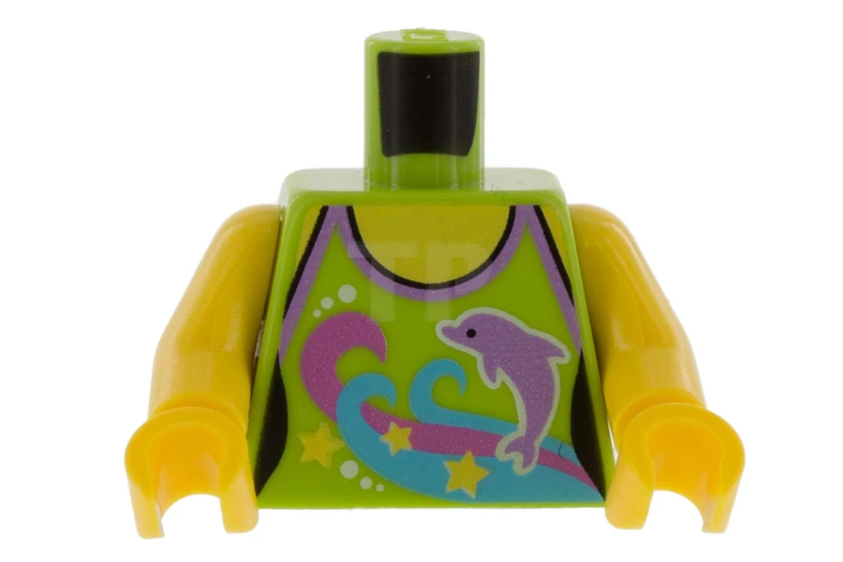 LEGO&reg; 6103202 - 973pb1890c01 - Torso (complete) with Halter Top Pattern