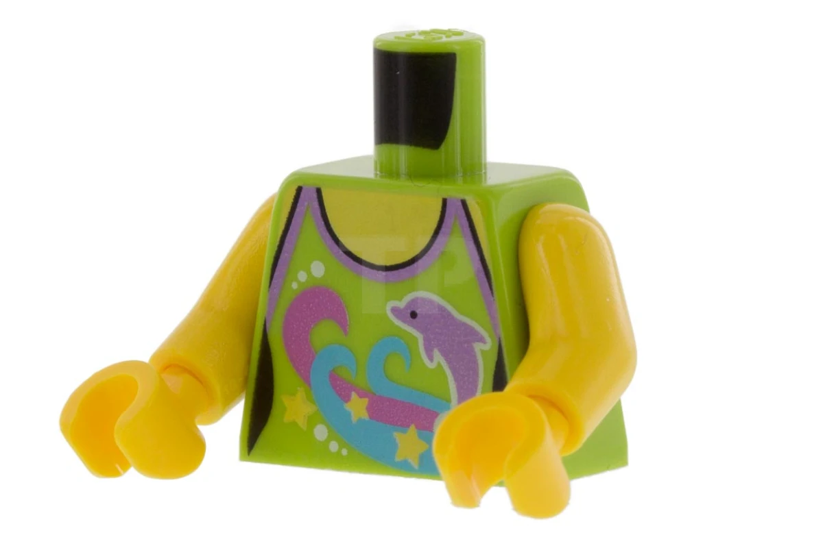 LEGO&reg; 6103202 - 973pb1890c01 - Torso (complete) with Halter Top Pattern