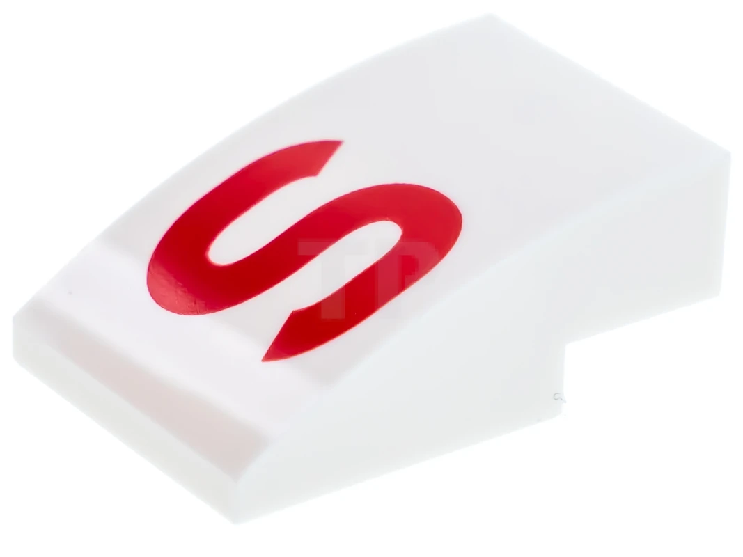 LEGO&reg; 6342683 - 24309pb004 - Pendenza 3 x 2 curvo a 