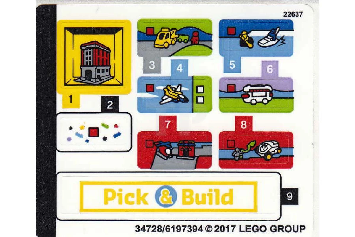 LEGO&reg; 6197394 - Sticker for Set 40178