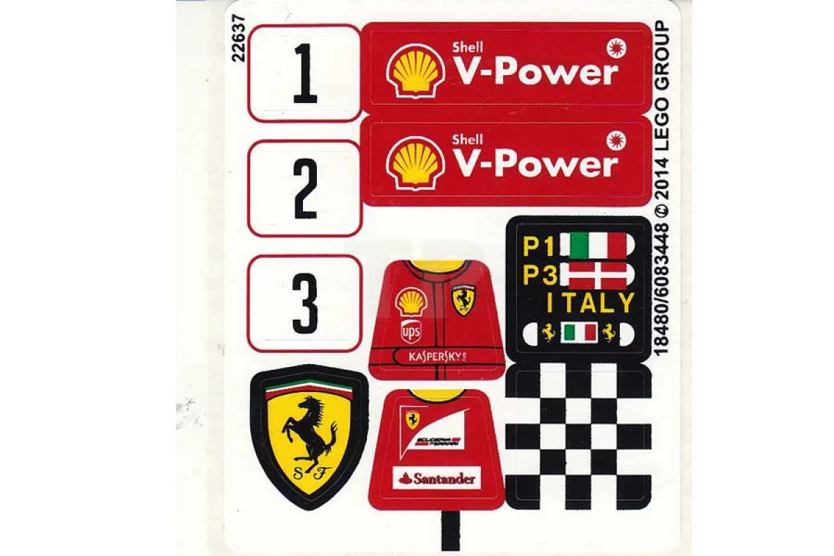 LEGO&reg; 6083448 - Pegatina para Set 40194