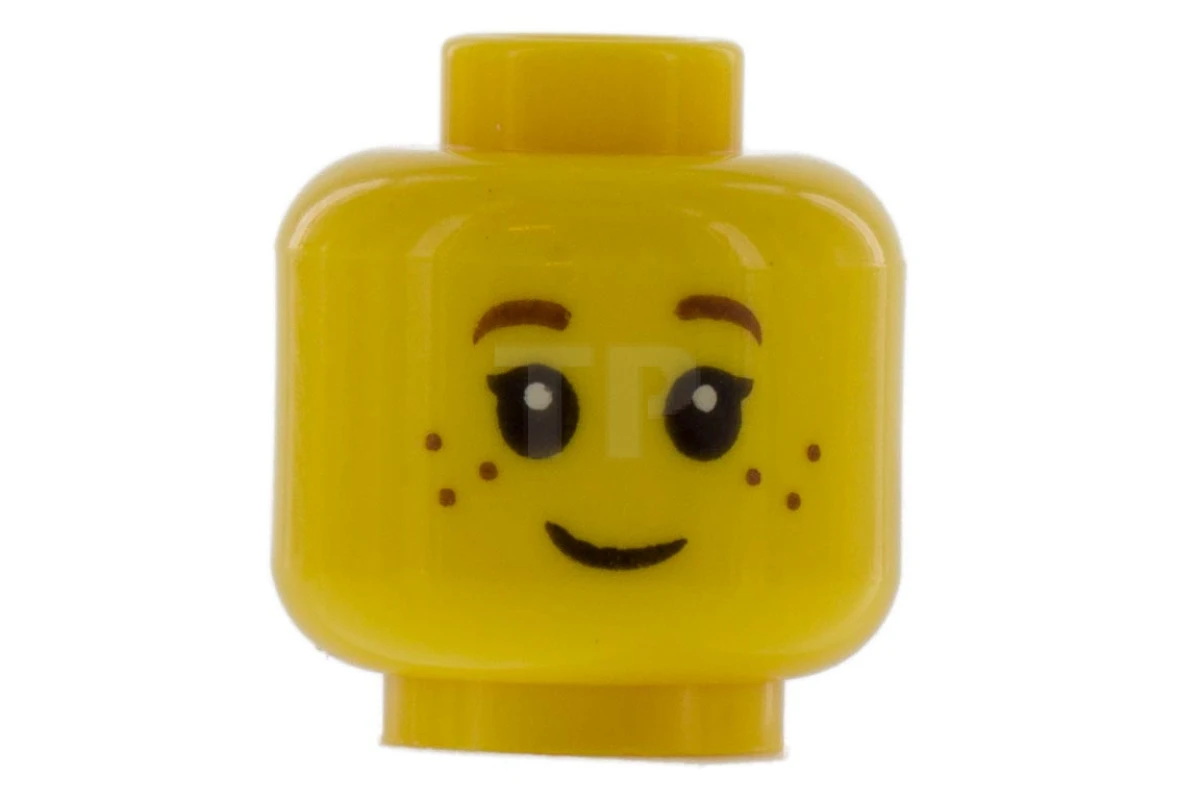 LEGO&reg; 6105708 - 3626cpb0690 - Head Minifig with Freckles Pattern