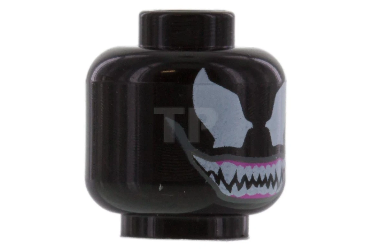 LEGO&reg; 6015953 - 3626cpb1066 - Head Minifig with Alien Face Pattern (Venom)