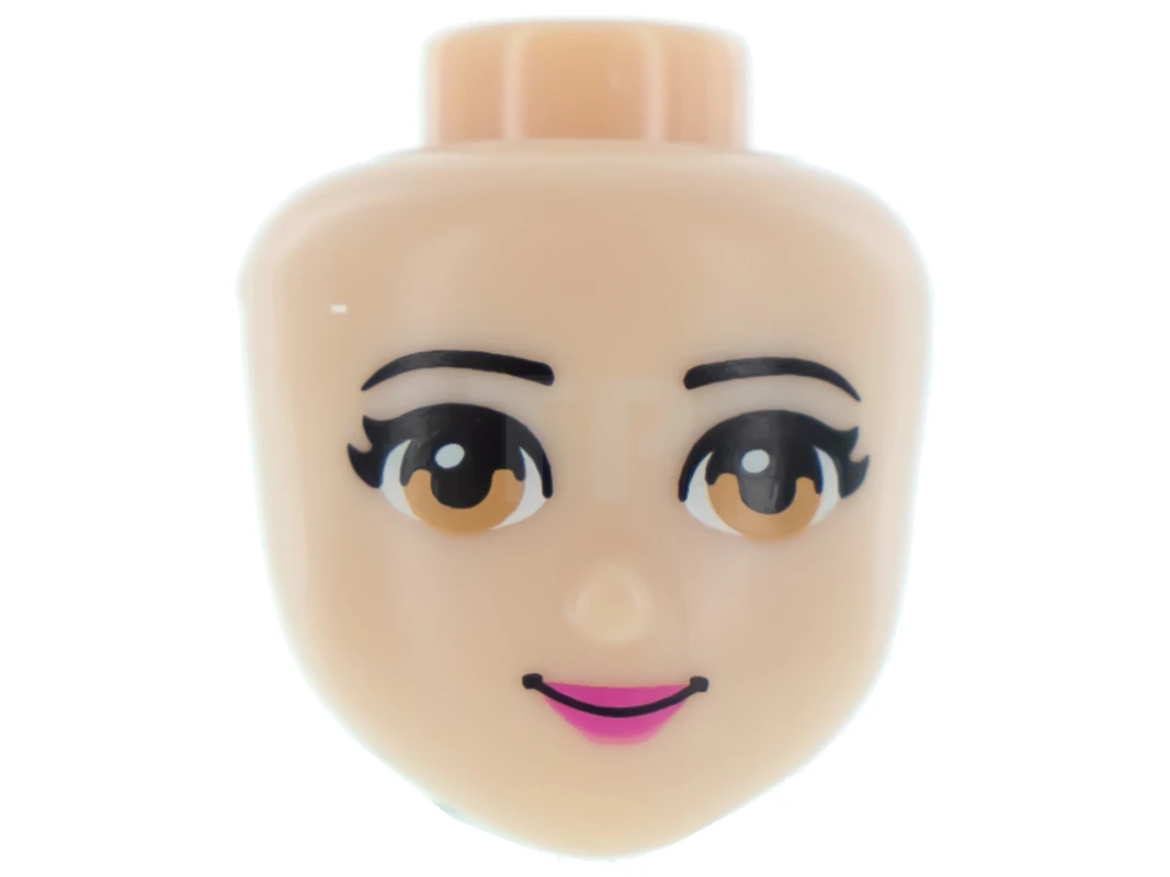 LEGO&reg; 6222493 - 95514 - Head Mini Doll with Smile Pattern