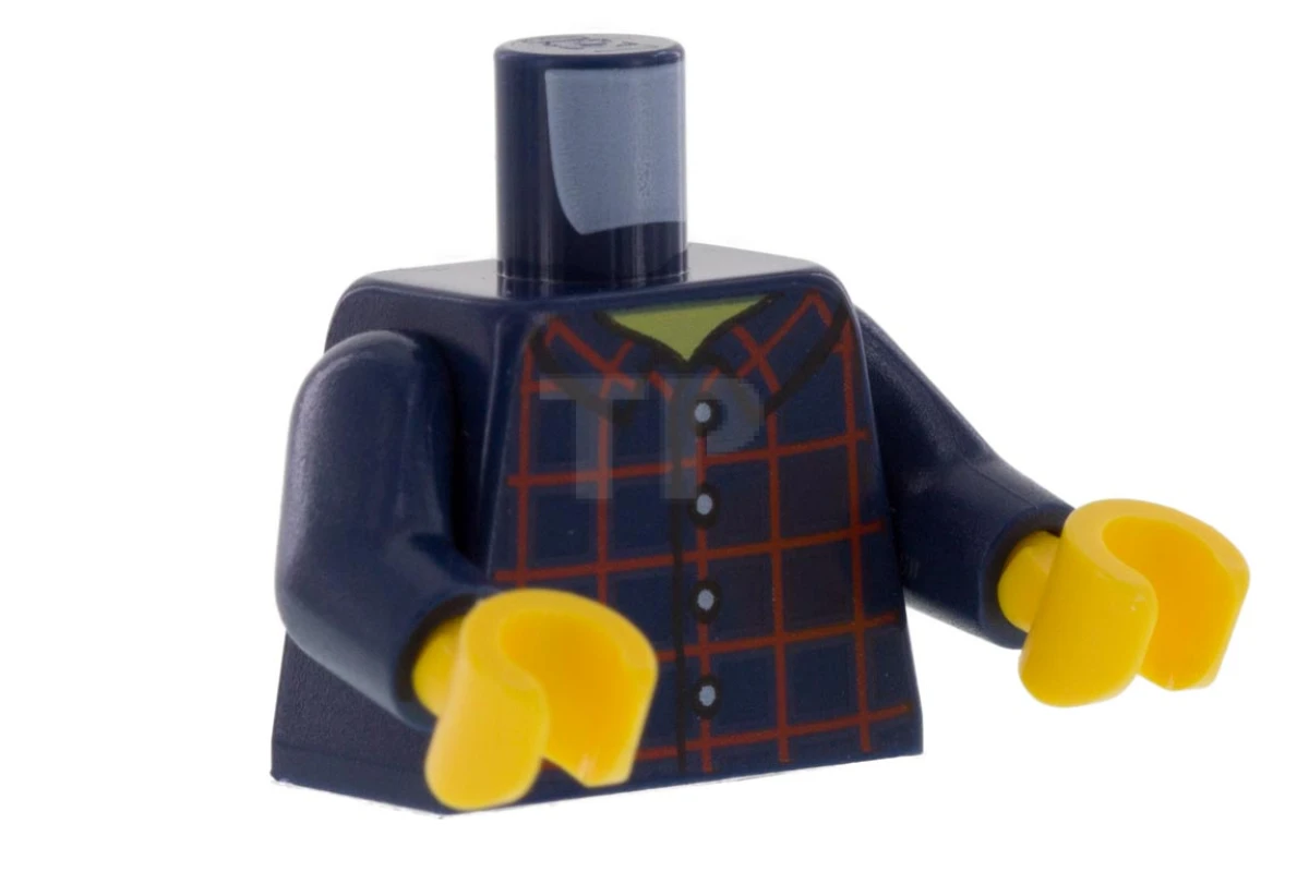 LEGO&reg; 6155272 - 973pb2513c01 - Torso (complete) with Button Shirt Pattern