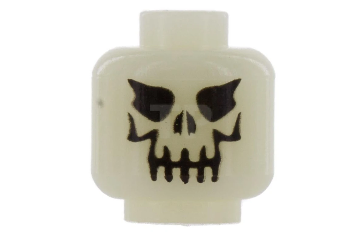 LEGO&reg; 4173850 - 3626bpx115 - Head Minifig with Skull Pattern