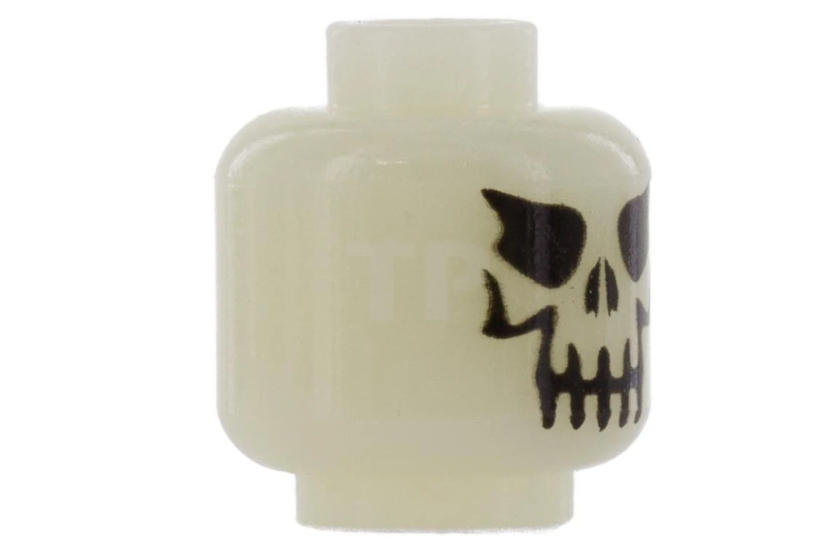 LEGO&reg; 4173850 - 3626bpx115 - Head Minifig with Skull Pattern