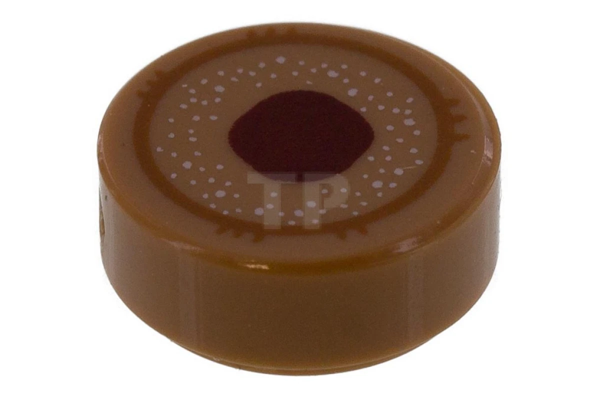 LEGO&reg; 6287871 - 98138pb057 - Tile 1 x 1 Round with Circle and Ring Pattern