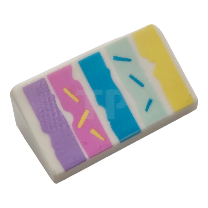 LEGO&reg; 6214463 - 85984pb183 - Slope 30° 1 x 2 x 2/3 with Lines Pattern